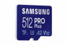 Samsung PRO Plus 512 Giga Bites MicroSDXC UHS-I Clasa 10 thumbnail