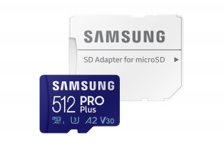 Samsung PRO Plus 512 Giga Bites MicroSDXC UHS-I Clasa 10 PC