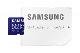 Samsung PRO Plus 512 Giga Bites MicroSDXC UHS-I Clasa 10 PC