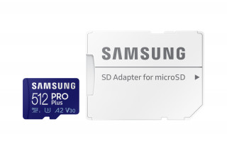 Samsung PRO Plus 512 Giga Bites MicroSDXC UHS-I Clasa 10 PC