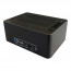 LC-Power LC-DOCK-U3-V stație docking driver stocare USB 3.2 Gen 1 (3.1 Gen 1) Type-B Negru thumbnail