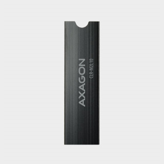 Axagon CLR-M2L10 sistem răcire computer Disc de stocare solid-state Disipator termic/Radiator Negru PC