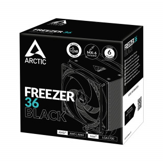 ARCTIC Freezer 36 Procesor Răcitor de aer 12 cm Negru 1 buc. PC