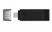 Kingston Technology DataTraveler 70 memorii flash USB 64 Giga Bites USB tip-C 3.2 Gen 1 (3.1 Gen 1) Negru thumbnail