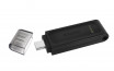 Kingston Technology DataTraveler 70 memorii flash USB 64 Giga Bites USB tip-C 3.2 Gen 1 (3.1 Gen 1) Negru thumbnail