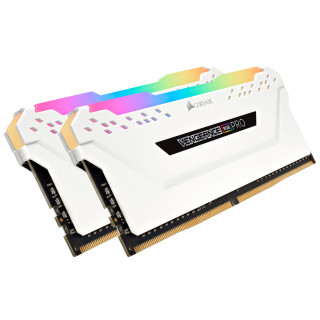 Corsair Vengeance RGB CMW16GX4M2C3200C16W module de memorie 16 Giga Bites 2 x 8 Giga Bites DDR4 3200 MHz PC