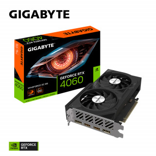 GIGABYTE GeForce RTX 4060 WINDFORCE OC 8G NVIDIA 8 Giga Bites GDDR6 PC