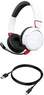 HyperX Cloud Mini - Wireless Gaming Headset (White) Căști Fără fir Bandă de fixare pe cap Bluetooth Alb PC