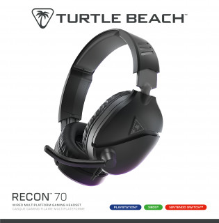 Turtle Beach Recon 70 Căști Prin cablu Bandă de fixare pe cap Gaming - Negru PC