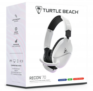 Turtle Beach Recon 70 Căști Prin cablu Gaming - Alb PC