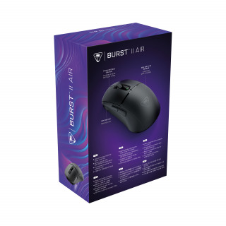 Turtle Beach Burst II Air mouse-uri Gaming Mâna dreaptă RF Wireless + Bluetooth Optice 26000 DPI PC