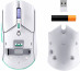 HP HyperX Pulsefire Haste 2 Core Wls - Gaming Mouse (Wht/Grn/Pur) mouse-uri Ambidextru USB Tip-A 3600 DPI thumbnail