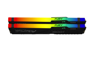 Kingston Technology FURY Beast RGB module de memorie 32 Giga Bites 2 x 16 Giga Bites DDR5 3000 MHz PC