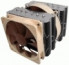 Noctua NH-D14 sistem răcire computer Procesor Ventilator 14 cm Maro, Argint thumbnail