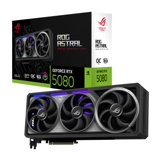 ASUS ROG Astral - -RTX5080-O16G-GAMING NVIDIA GeForce RTX 5080 16 Giga Bites GDDR7 PC