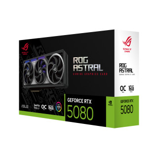 ASUS ROG Astral - -RTX5080-O16G-GAMING NVIDIA GeForce RTX 5080 16 Giga Bites GDDR7 PC