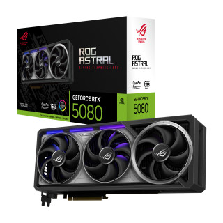 ASUS ROG Astral - -RTX5080-16G-GAMING NVIDIA GeForce RTX 5080 16 Giga Bites GDDR7 PC