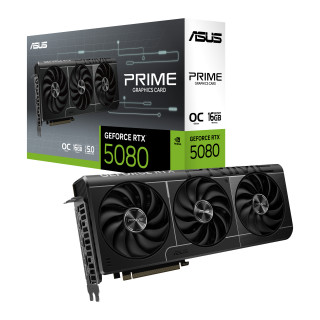 ASUS Prime -RTX5080-O16G NVIDIA GeForce RTX 5080 16 Giga Bites GDDR7 PC