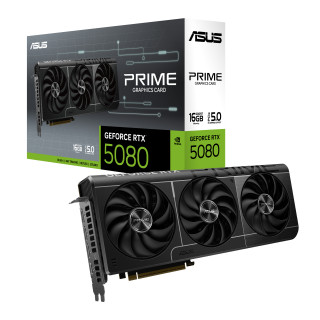 ASUS Prime -RTX5080-16G NVIDIA GeForce RTX 5080 16 Giga Bites GDDR7 PC