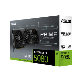 ASUS Prime -RTX5080-16G NVIDIA GeForce RTX 5080 16 Giga Bites GDDR7 PC