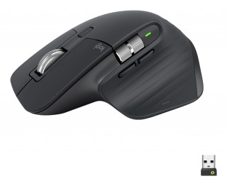 Logitech MX Master 3S mouse-uri Birou Mâna dreaptă RF Wireless + Bluetooth Cu laser 8000 DPI PC