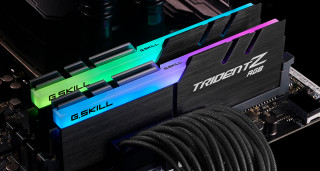 G.Skill Trident Z RGB F4-2666C18D-64GTZR module de memorie 64 Giga Bites 2 x 32 Giga Bites DDR4 2666 MHz PC