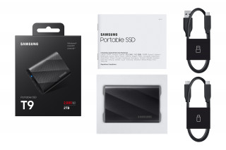 Samsung MU-PG2T0B 2 TB USB tip-C 3.2 Gen 2 (3.1 Gen 2) Negru PC