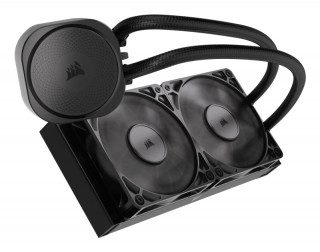 Corsair NAUTILUS 240 RS Placă de bază Răcire lichidă all-in-one Negru PC