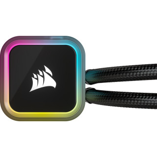 Corsair iCUE H150i RGB ELITE Procesor Răcire lichidă all-in-one 12 cm Negru 1 buc. PC