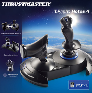 Joystick Thrustmaster T-FLIGHT HOTAS 4 pentru PlayStation și PC (4160664) PC