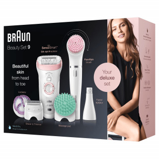 BRAUN SES9-995BS SensoSmart Epilator Acasă