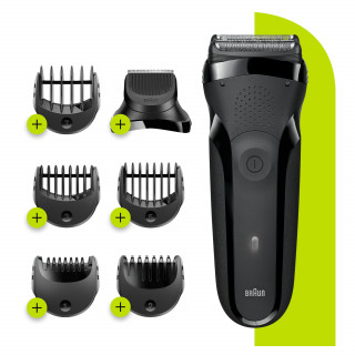 Braun 300BT Razor  - Black Acasă