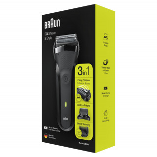 Braun 300BT Razor  - Black Acasă