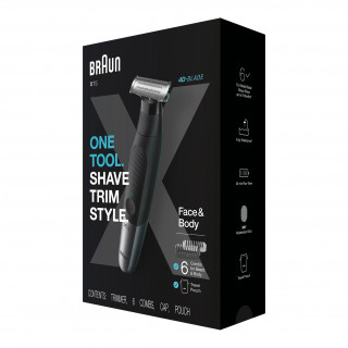 Braun Series X HT5200 Razor, Trimmer, Shaper - Travel Case Acasă