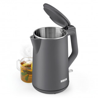 N8WERK Electric Kettle 1,5L 2200W Gray Acasă