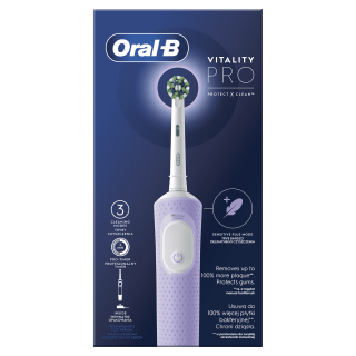 Oral-B D103 Electric Toothbrush Vitality Purple Acasă