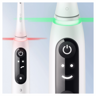 Oral-B iO6 Electric Toothbrush DuoPack White + Pink Acasă