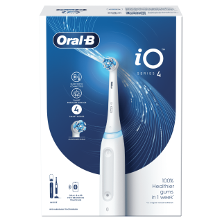 Oral-B iO4 Electric Toothbrush Quite White Acasă