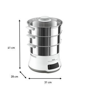 Tefal VC502D10 Convenient Series Deluxe XL white stainless steel food steamer Acasă