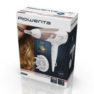 Rowenta CV5830F0 Studio Dry Glow white-pink hair dryer Acasă