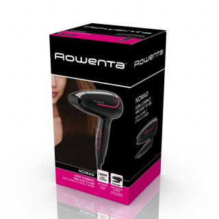 Rowenta CV3323F0 Nomad Ultra Compact black-pink hair dryer Acasă