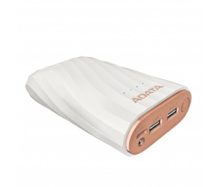 dataA P10050C 10050mAh White powerbank Mobile