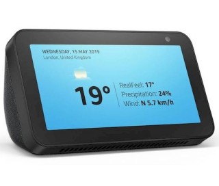 Amazon Echo Show 5 Charcoal Acasă