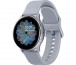 Samsung Galaxy Watch Active 40mm aluminum Silicone Strap Silver thumbnail