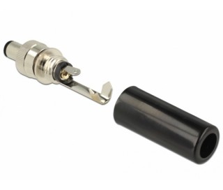 Delock DC connector male with plug size 5.5 x 2.1 mm and length 9.5 mm Acasă