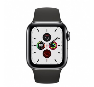 Apple Watch Series GPS+Cellular smart watch, 40mm,Stainless steel, Gray/Black Mobile