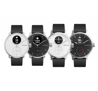 Withings Scanwatch smart watch 38mm, Black Mobile