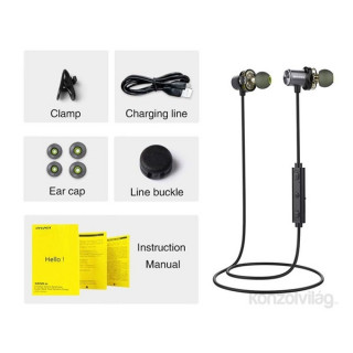 Awei X650BL In-Ear Black Bluetooth headset Mobile