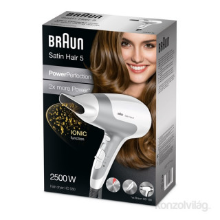 Braun HD 580 Hair dryer Acasă