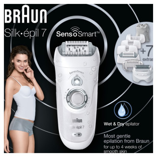 Braun SES 7/880 dry/wet EPILATOR Acasă